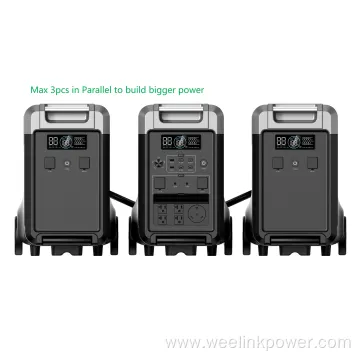 Outdoor Energy Power Station 3.6KW with Solar Panel